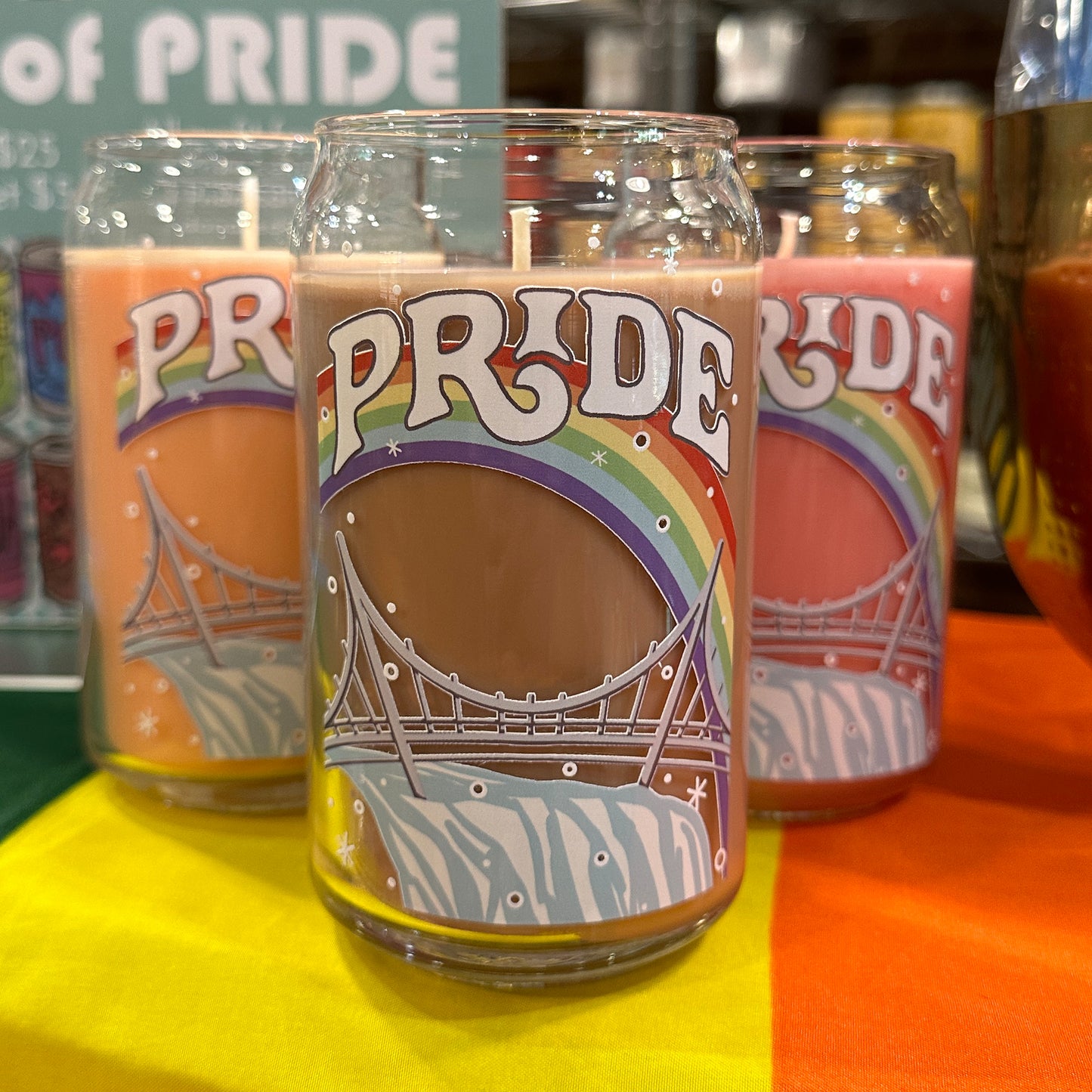 2024 Pop of Pride Soy Candles - Rootbeer